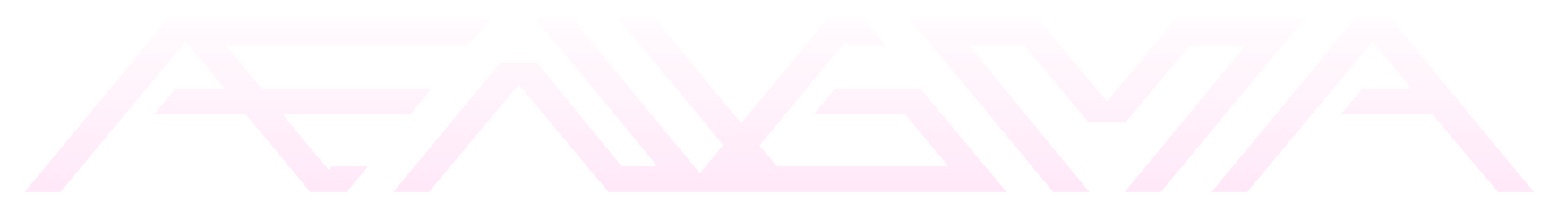 Ænigma series logo. Stylized polygonal letters form together to make a trapezoid shape. The final A in the work contains an extra small white triangle.